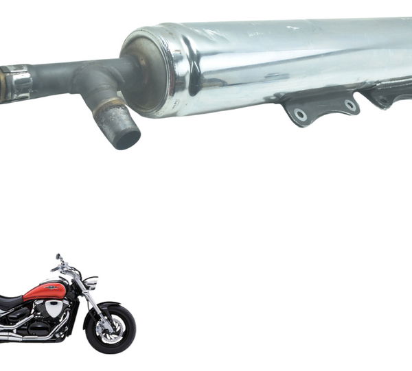 Ponteira Escape Inf C/ Det Suzuki Boulevard M 800 09-11 Orig