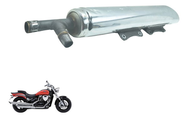 Ponteira Escape Inf C/ Det Suzuki Boulevard M 800 09-11 Orig