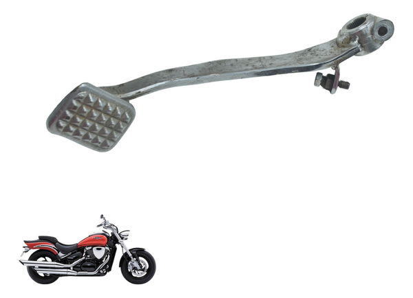 Pedal Freio Empenado Suzuki Boulevard M 800 09-11 Original