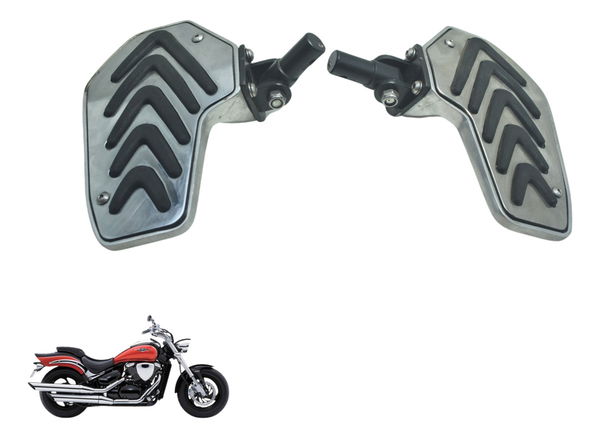 Par Plataforma Traseira Suzuki Boulevard M 800 09-11 Orig