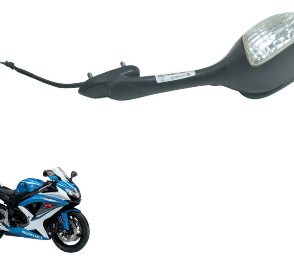Espelho Direito C/ Pisca Suzuki Gsx-r 750 Srad 10-13 Orig