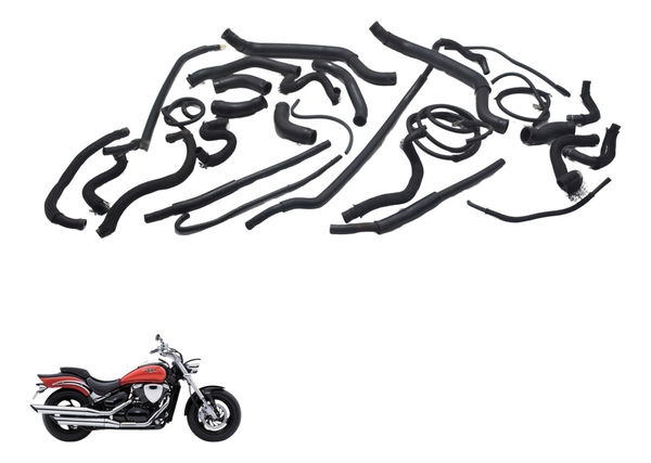 Kit Mangueiras Suzuki Boulevard M 800 09-11 Original