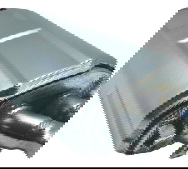 Ponteira Escape Bmw R1250 R 1250 Gs 19-24 Original Prateado