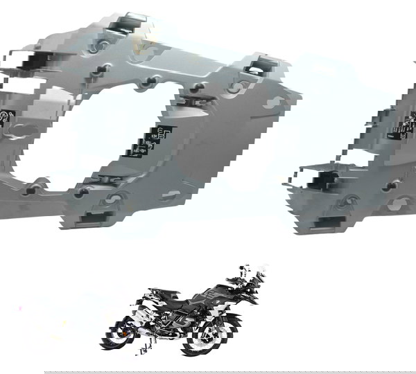 Acabamento Bagageiro Bmw R1250 R 1250 Gs 19-24 Original Prateado