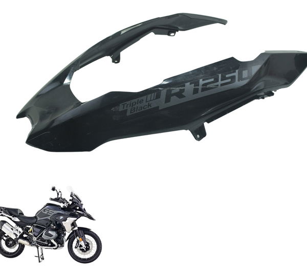 Bico Frontal C/ Detalhes Bmw R1250 R 1250 Gs 19-24 Original Preto