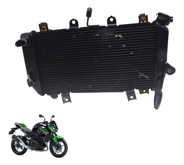 Radiador C/ Avaria Kawasaki Z 400 19-23 Original