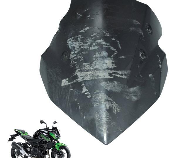 Para-brisa Bolha C/ Avaria Kawasaki Z 400 19-23 Original