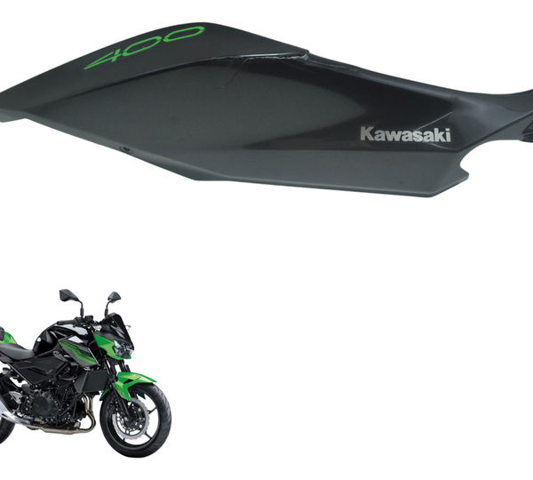 Carenagem Rabeta Direita C/ Avaria Kawasaki Z 400 19-23 Orig Preto