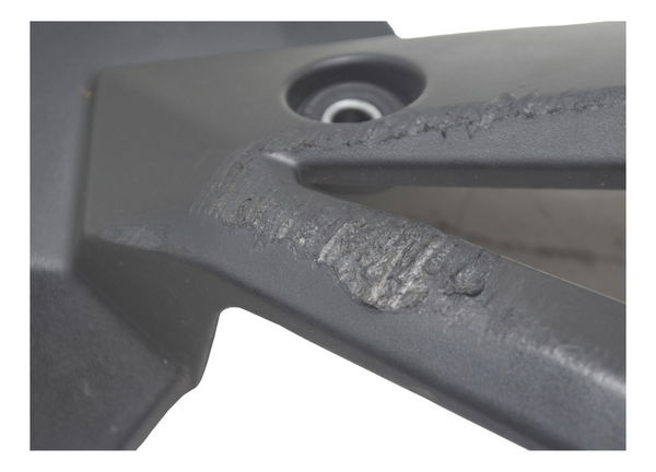 Acabamento Radiador Esq C/detalhes Kawasaki Z 400 19-23 Orig