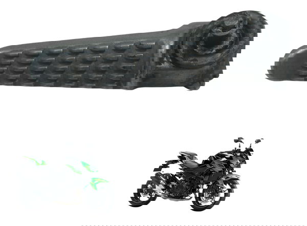 Pedaleira Traseira Esquerda Kawasaki Z 400 19-23 Original