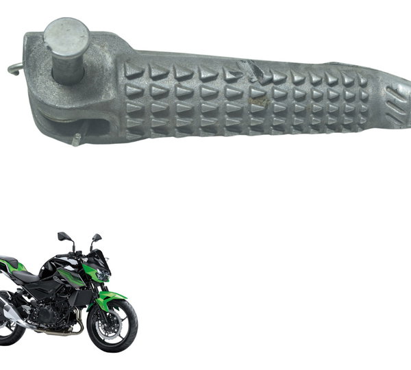 Pedaleira Dianteira Dir C/detalhes Kawasaki Z 400 19-23 Orig