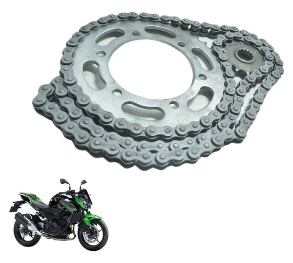 Kit Relação Kawasaki Z 400 19-23 Original Cinza