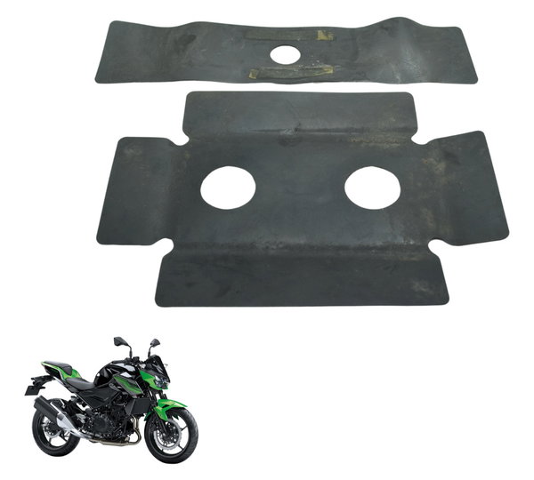 Par Borracha Acabamento Kawasaki Z 400 19-23 Original