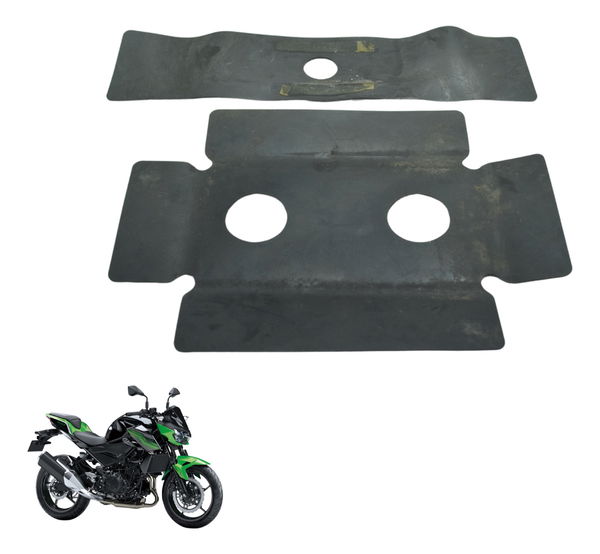 Par Borracha Acabamento Kawasaki Z 400 19-23 Original