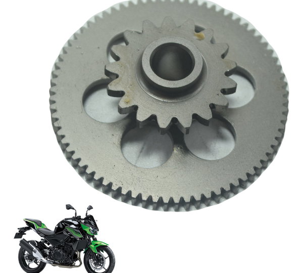 Engrenagem Redução Partida Kawasaki Z 400 19-23 Original