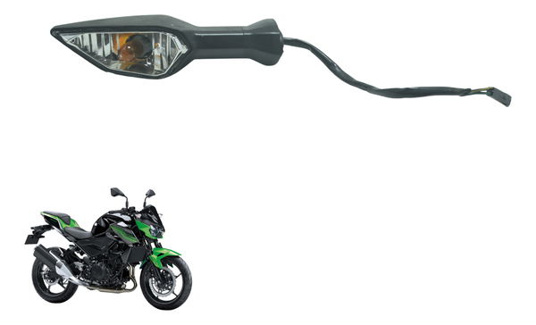 Pisca Dianteiro Direito S/ Lente Kawasaki Z 400 19-23 Orig