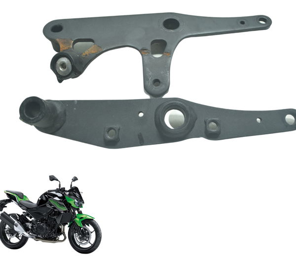 Par Suporte Motor C/ Avaria Kawasaki Z 400 19-23 Original