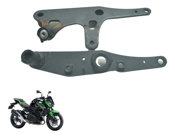 Par Suporte Motor C/ Avaria Kawasaki Z 400 19-23 Original