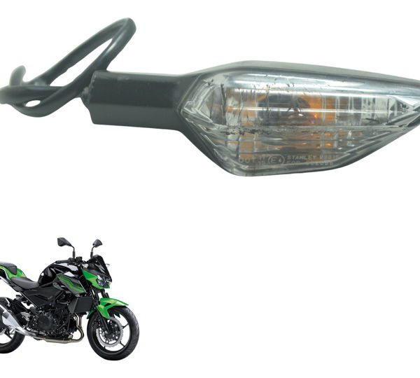 Pisca Traseiro Direito C/ Detalhes Kawasaki Z 400 19-23 Orig