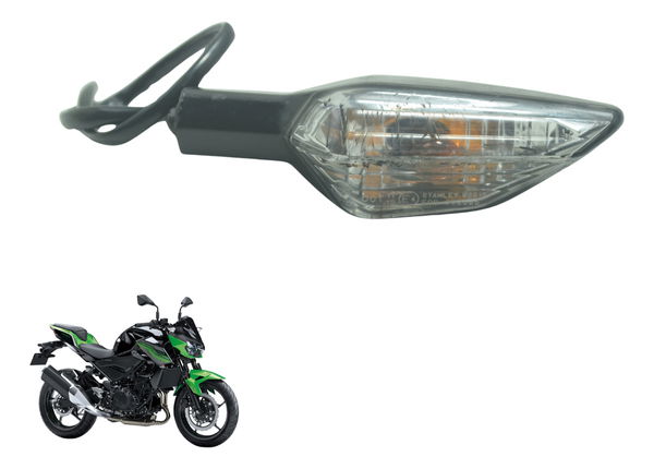 Pisca Traseiro Direito C/ Detalhes Kawasaki Z 400 19-23 Orig