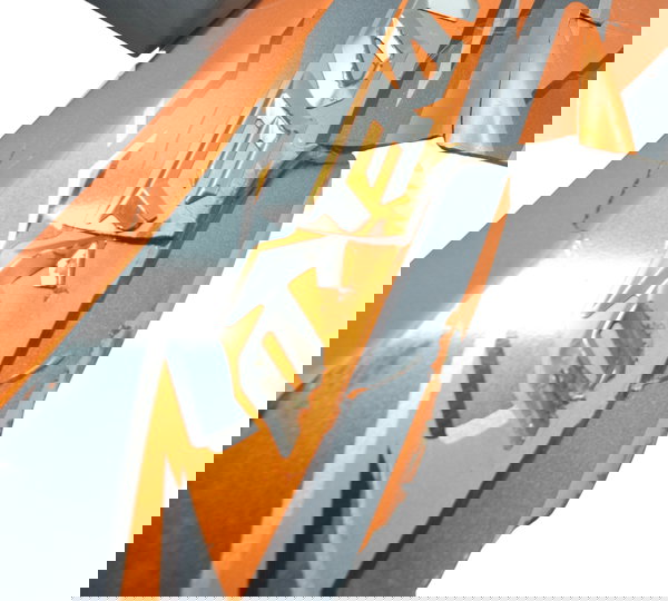 Carenagem Lateral Dir Avaria Honda Xl 1000 Varadero 07-09ori Laranja