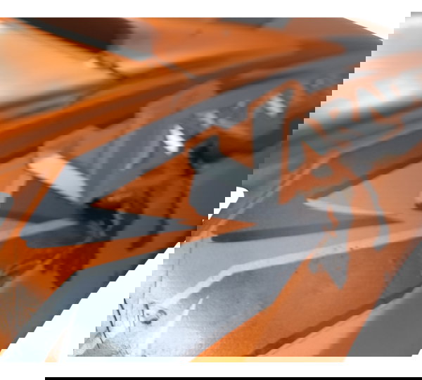 Carenagem Lateral Esq Avaria Honda Xl 1000 Varadero 07-09ori Laranja