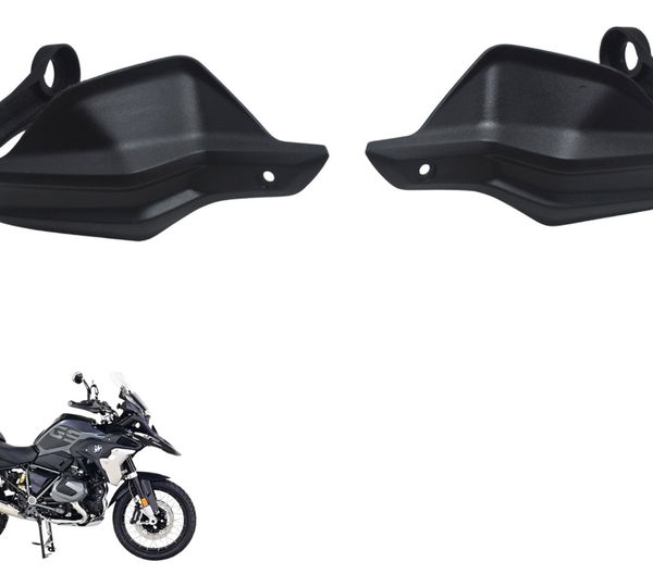Protetor Punho C/ Detalhes Bmw R1250 R 1250 Gs 19-24 Orig Preto Esquerdo/direito