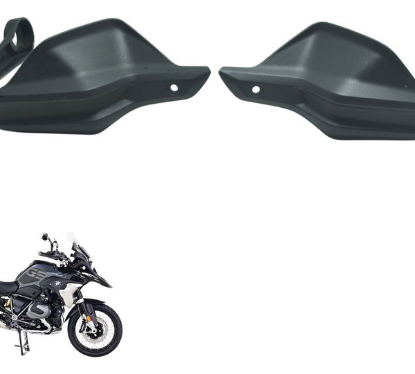 Protetor Punho C/ Detalhes Bmw R1250 R 1250 Gs 19-24 Orig Preto Esquerdo/direito