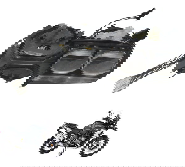 Farol C/ Avaria Bmw R1250 R 1250 Gs 19-24 Original Ambos Lados