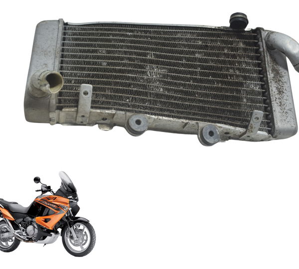Radiador Esquerdo C/avaria Honda Xl 1000 Varadero 07-09 Orig