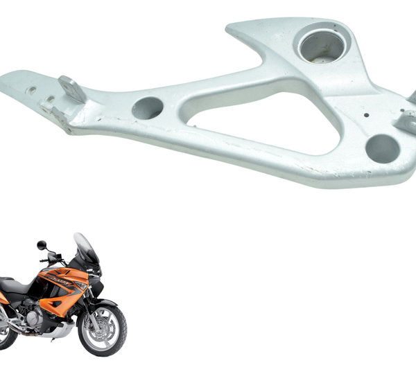 Bacalhau Dir C/ Detalhes Honda Xl 1000 Varadero 07-09 Orig Prata