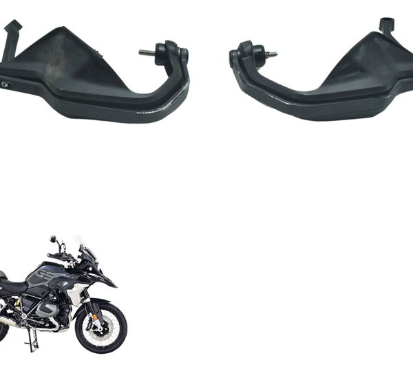 Protetor Punho C/ Detalhes Bmw R1250 R 1250 Gs 19-24 Orig Preto Esquerdo/direito