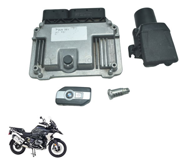 Kit Chave Ignição Code C/ Det Bmw R1250 R 1250 Gs 19-24 Orig
