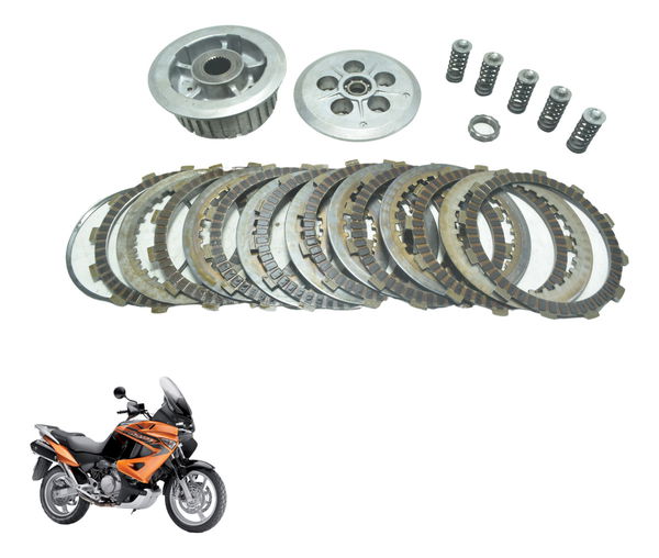 Cubo E Plato Embreagem Honda Xl 1000 Varadero 07-09 Original