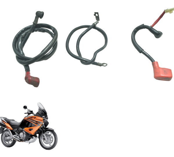 Cabos Bateria Honda Xl 1000 Varadero 07-09 Original