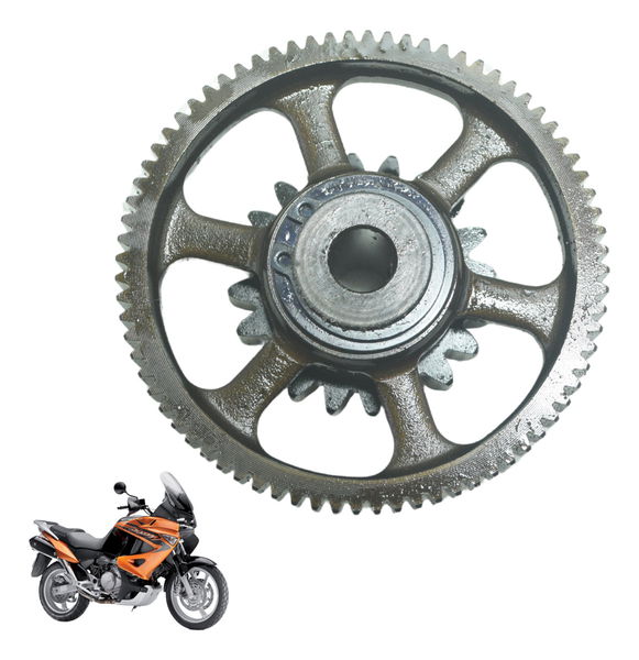 Engrenagem Redução Partida Honda Xl 1000 Varadero 07-09 Orig