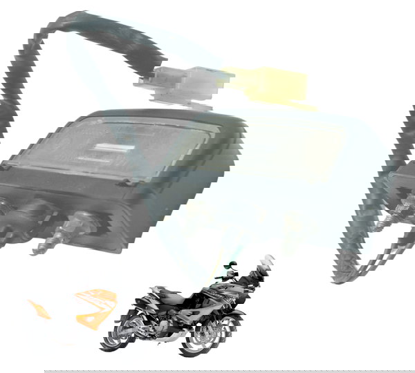 Luz Placa Honda Xl 1000 Varadero 07-09 Original