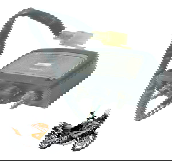 Luz Placa Honda Xl 1000 Varadero 07-09 Original