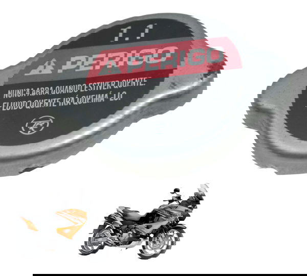 Tampa Radiador Honda Xl 1000 Varadero 07-09 Original