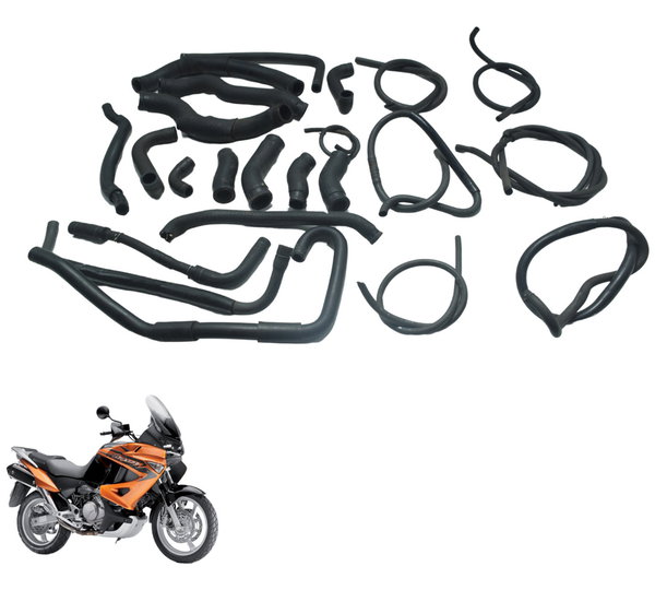 Kit Mangueiras Honda Xl 1000 Varadero 07-09 Original