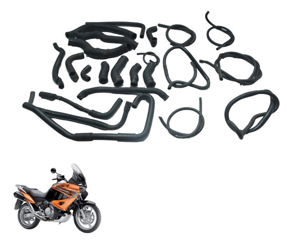 Kit Mangueiras Honda Xl 1000 Varadero 07-09 Original