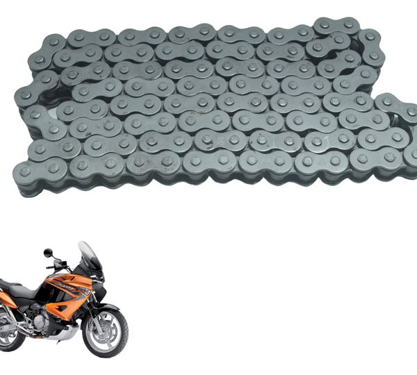 Corrente Transmissão Honda Xl 1000 Varadero 07-09 Original Cinza
