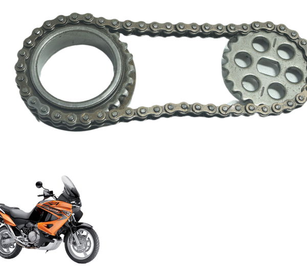 Corrente Engrena Bomba Óleo Honda Xl 1000 Varadero 07-09ori