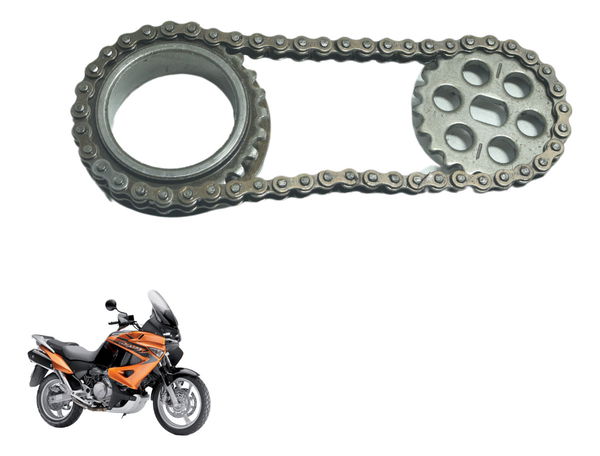 Corrente Engrena Bomba Óleo Honda Xl 1000 Varadero 07-09ori