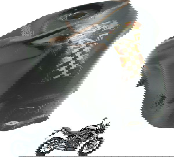 Tanque C/ Avaria Kawasaki Er6n 10-14 Original