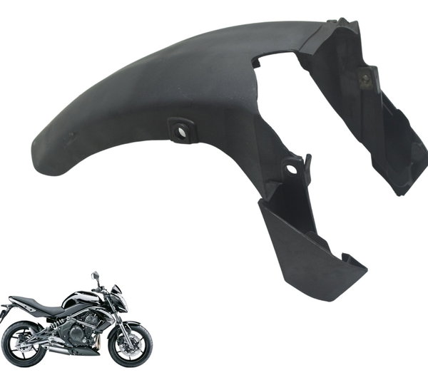 Paralama Dianteiro B C/ Avaria Kawasaki Er6n 10-14 Original