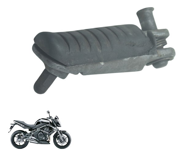 Pedaleira Dianteira Esq C/ Detalhes Kawasaki Er6n 10-14 Orig