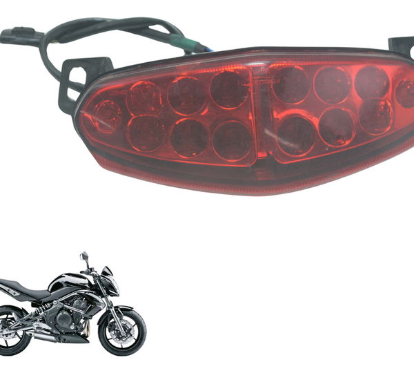 Lanterna Traseira C/ Detalhes Kawasaki Er6n 10-14 Original Ambos Lados