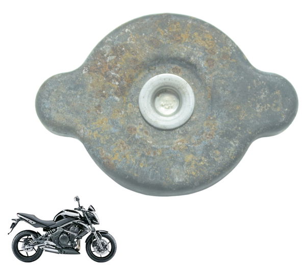 Tampa Radiador C/ Detalhes Kawasaki Er6n 10-14 Original