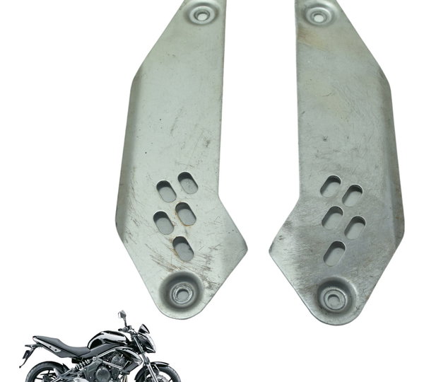 Par Protetor Calcanhar C/ Detalhes Kawasaki Er6n 10-14 Orig